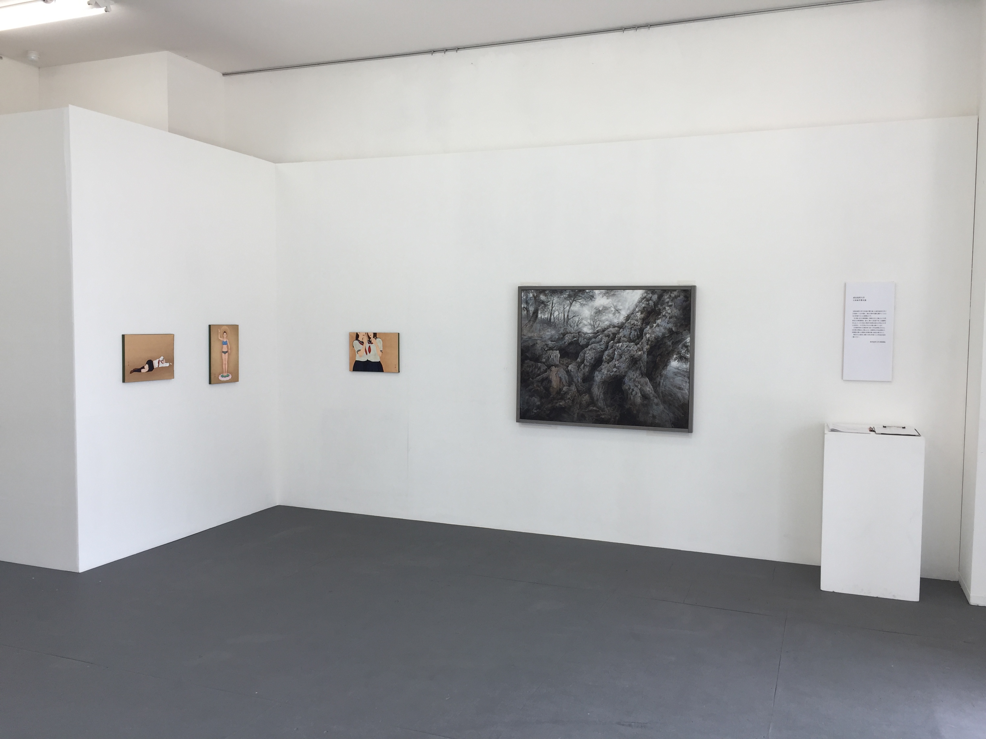 宇都大志の作品の展示風景